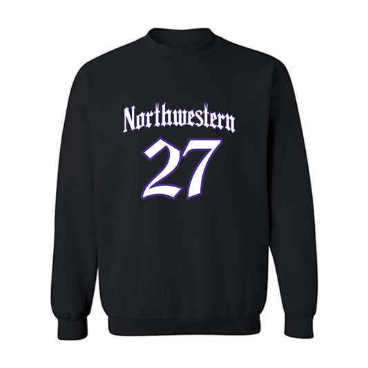 Northwestern - NCAA Football : Gavin Sawchuk - Crewneck Sweatshirt-0