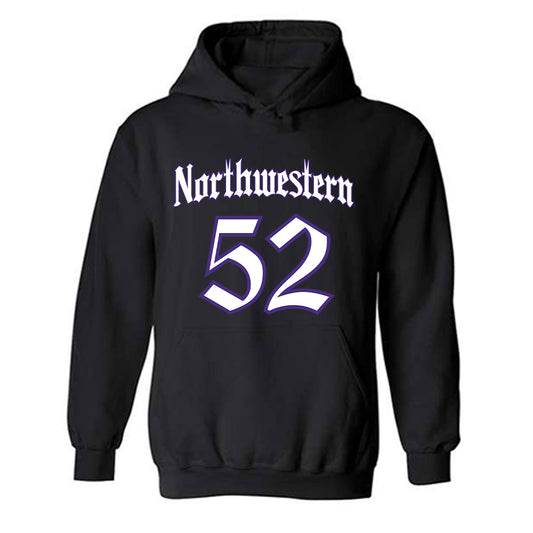 Northwestern - NCAA Football : Angelo De Sensi - Hooded Sweatshirt-0