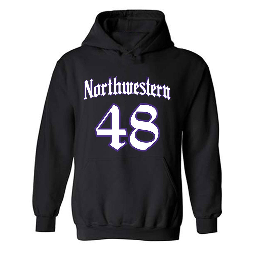 Northwestern - NCAA Football : Tyler Kielmeyer - Hooded Sweatshirt-0