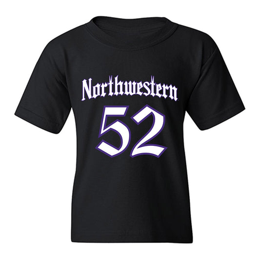 Northwestern - NCAA Football : Angelo De Sensi - Youth T-Shirt-0