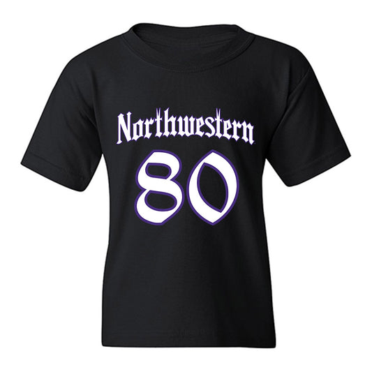 Northwestern - NCAA Football : Braden Blueitt - Youth T-Shirt-0
