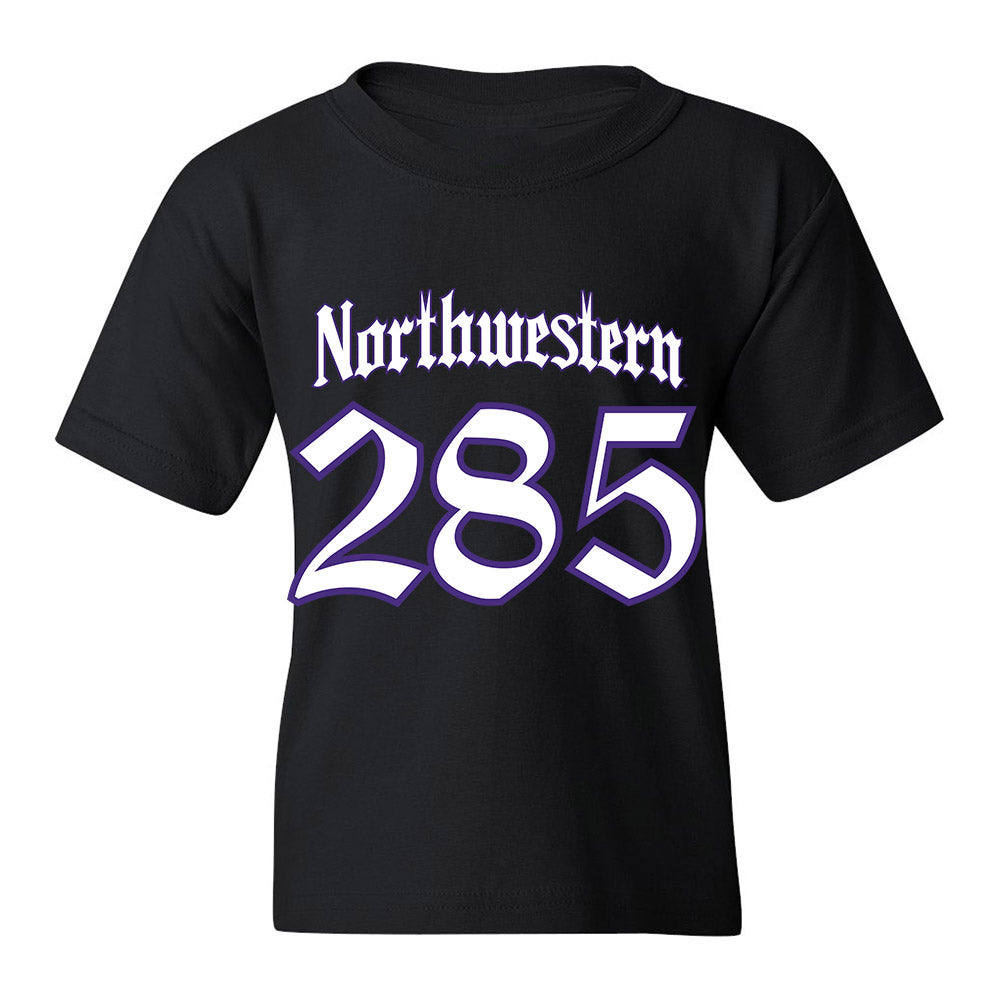 Northwestern - NCAA Wrestling : Dirk Morley - Youth T-Shirt