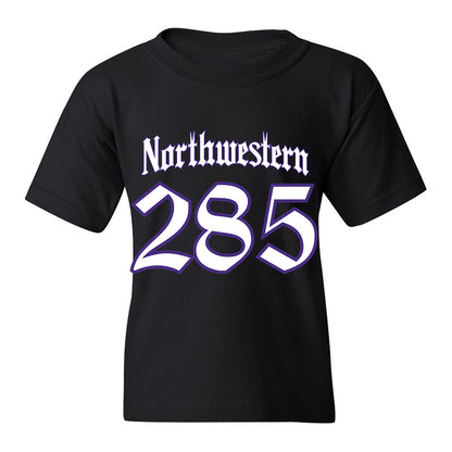 Northwestern - NCAA Wrestling : Dirk Morley - Youth T-Shirt