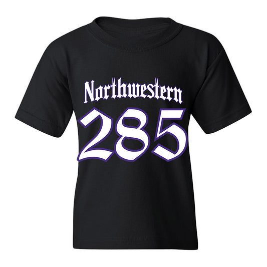 Northwestern - NCAA Wrestling : Dirk Morley - Youth T-Shirt