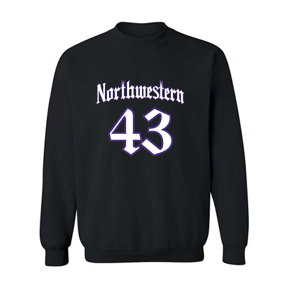 Northwestern - NCAA Men's Basketball : Blake Smith - Crewneck Sweatshirt