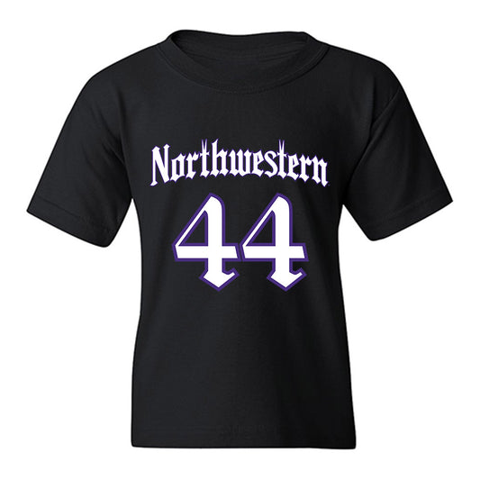 Northwestern - NCAA Baseball : Colton Cravens - Youth T-Shirt-0
