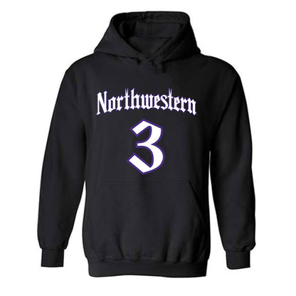 Northwestern - NCAA Women's Soccer : Maddie Finnerty - Hooded Sweatshirt-0