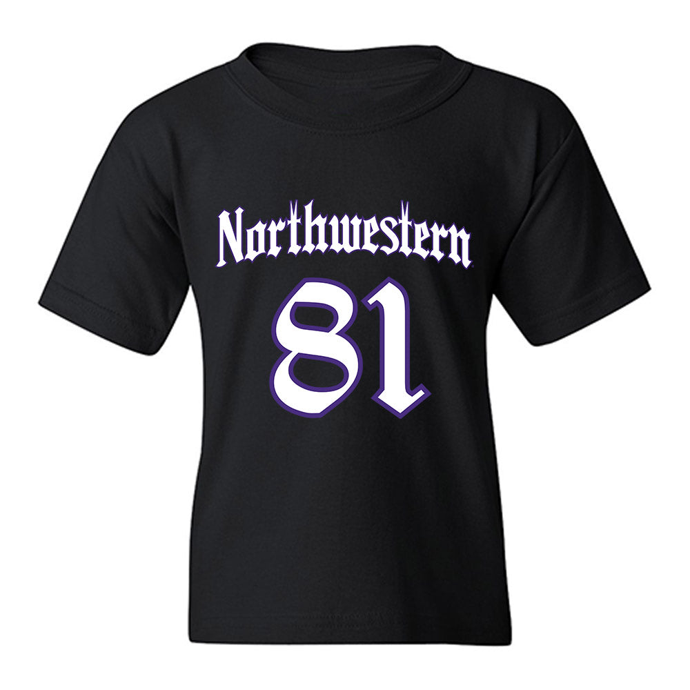 Northwestern - NCAA Football : Christopher Petrucci - Youth T-Shirt-0