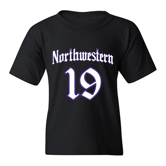 Northwestern - NCAA Football : Drew Wagner - Youth T-Shirt-0