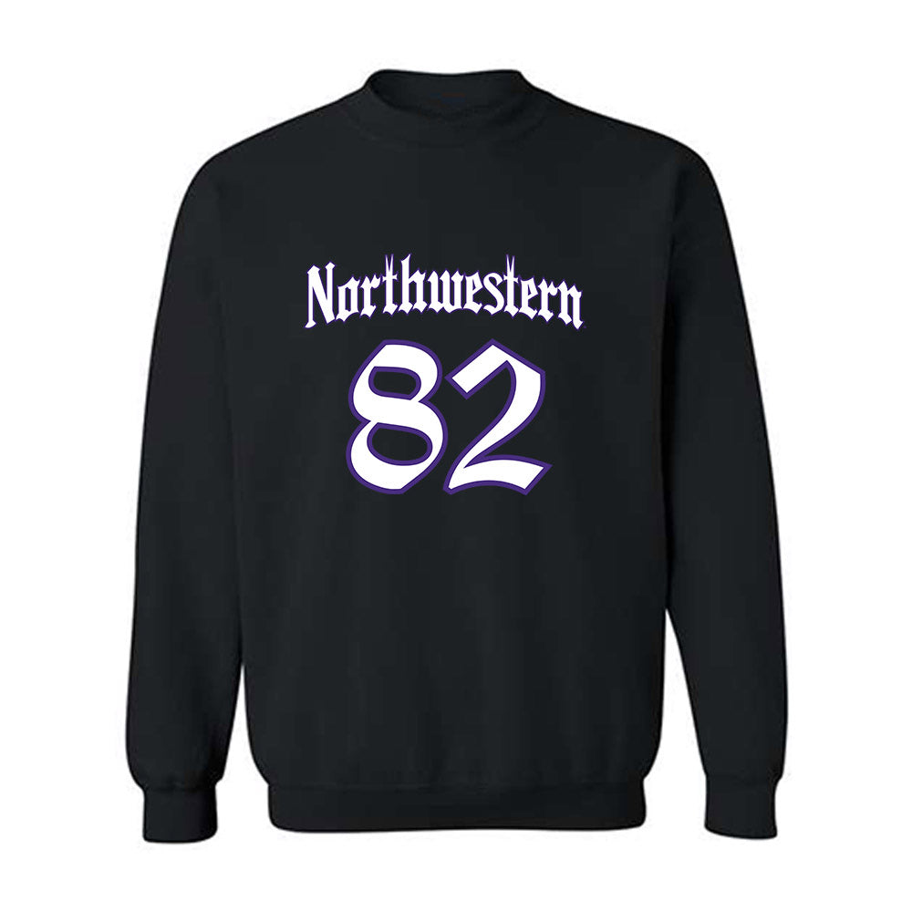 Northwestern - NCAA Football : Braden Blueitt - Crewneck Sweatshirt-0