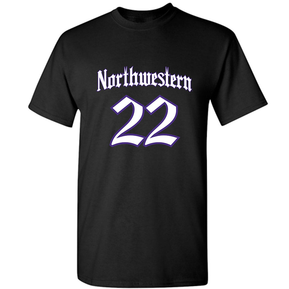 Northwestern - NCAA Baseball : Carter Danz - T-Shirt-0