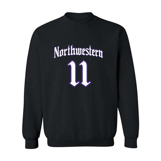 Northwestern - NCAA Softball : Gigi Ganje - Classic Shersey Crewneck Sweatshirt-0