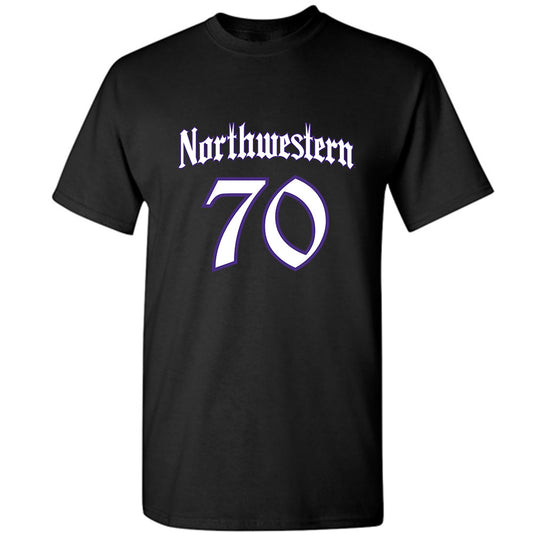 Northwestern - NCAA Football : Leighton Burbach - T-Shirt-0