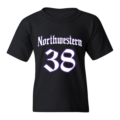 Northwestern - NCAA Women's Lacrosse : Kate Keller - Youth T-Shirt-0