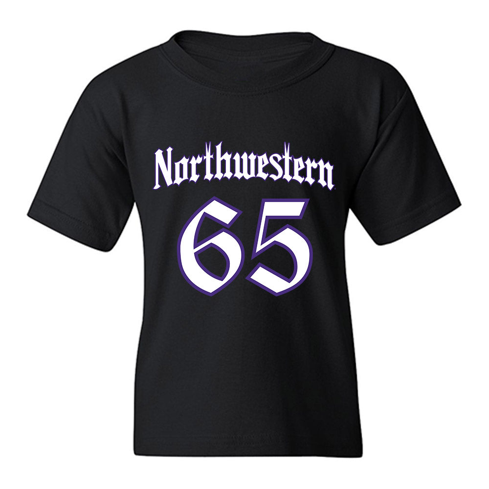 Northwestern - NCAA Football : Jackson Carsello - Youth T-Shirt-0