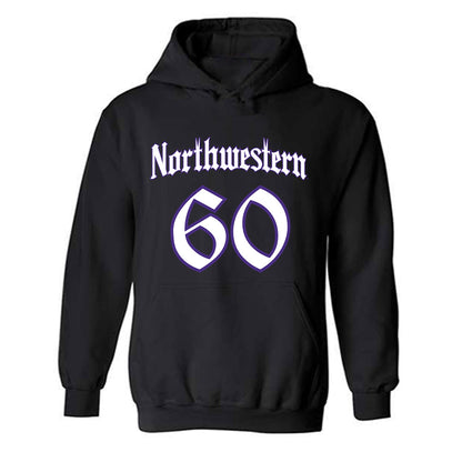 Northwestern - NCAA Football : Hayden Flavin - Hooded Sweatshirt-0