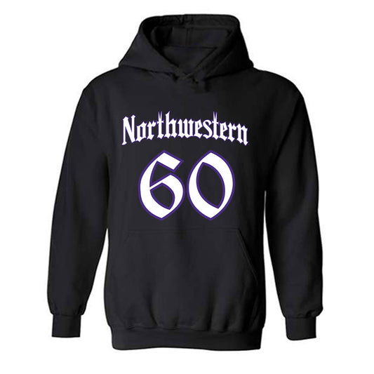 Northwestern - NCAA Football : Hayden Flavin - Hooded Sweatshirt-0