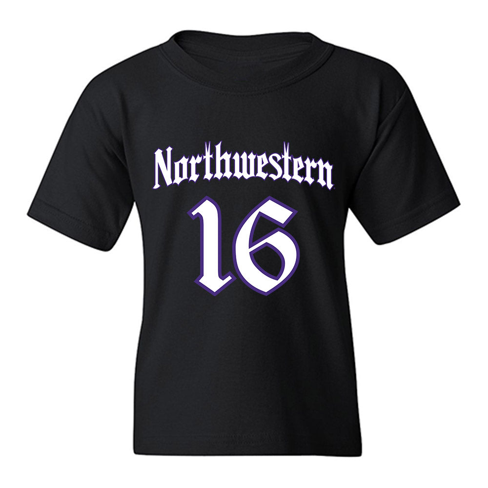 Northwestern - NCAA Women's Soccer : Selma Sol Sigurjonsdottir - Youth T-Shirt-0