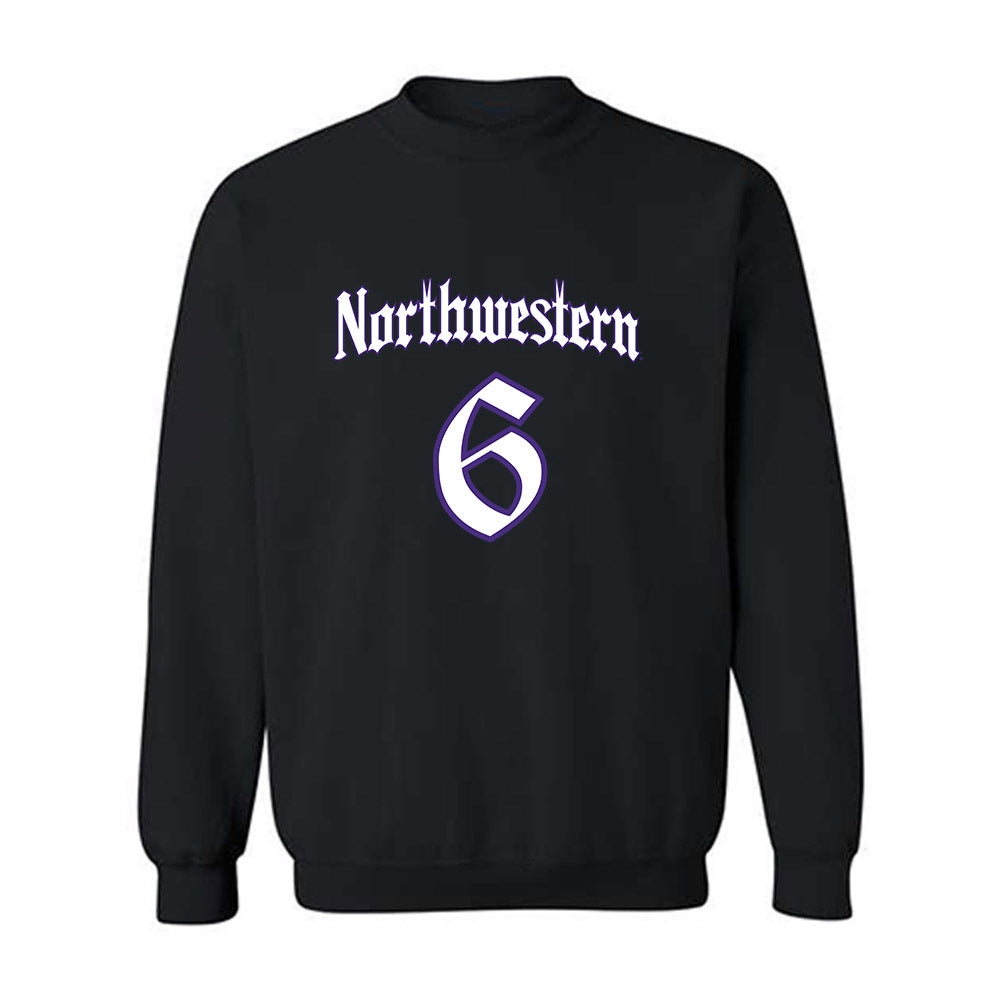 Northwestern - NCAA Baseball : Jack Counsell - Crewneck Sweatshirt-0