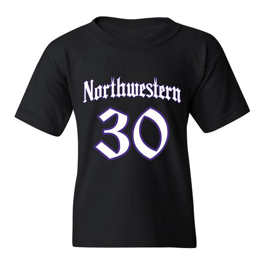 Northwestern - NCAA Baseball : Garrett Shearer - Youth T-Shirt