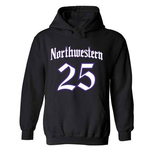 Northwestern - NCAA Men's Soccer : Seth Mahlmeister - Hooded Sweatshirt-0