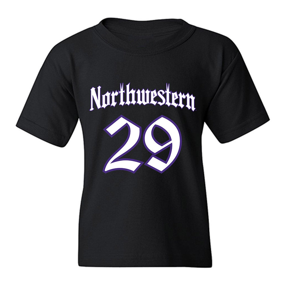 Northwestern - NCAA Women's Soccer : Gabby Anderson - Youth T-Shirt-0