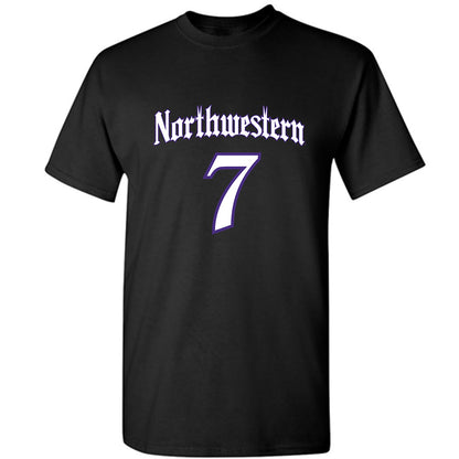 Northwestern - NCAA Baseball : Marty Kaplan - T-Shirt-0