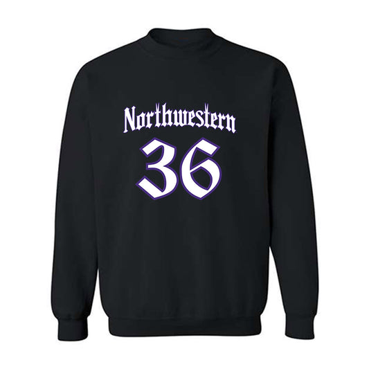 Northwestern - NCAA Football : Nate Dawson - Crewneck Sweatshirt-0