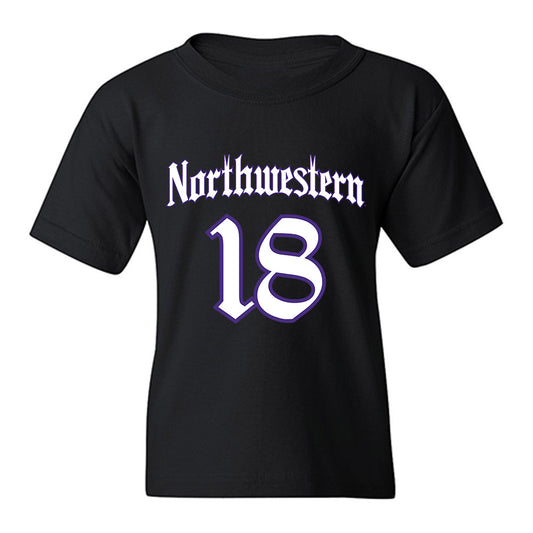 Northwestern - NCAA Softball : Emma Blea - Youth T-Shirt-0