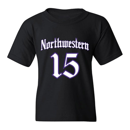 Northwestern - NCAA Baseball : Charlie Caruso - Youth T-Shirt-0