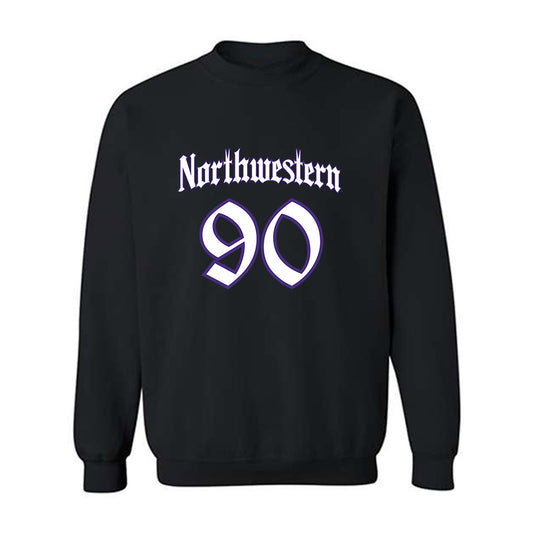 Northwestern - NCAA Football : Jack Trautmann - Crewneck Sweatshirt-0