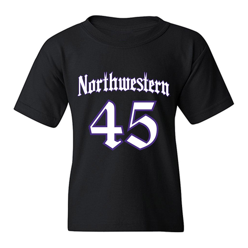 Northwestern - NCAA Football : Jack Sadowsky V - Youth T-Shirt-0