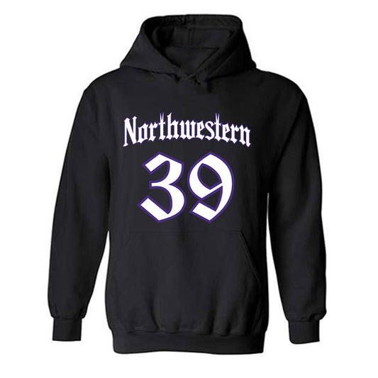 Northwestern - NCAA Baseball : Jake Rifenburg - Hooded Sweatshirt-0