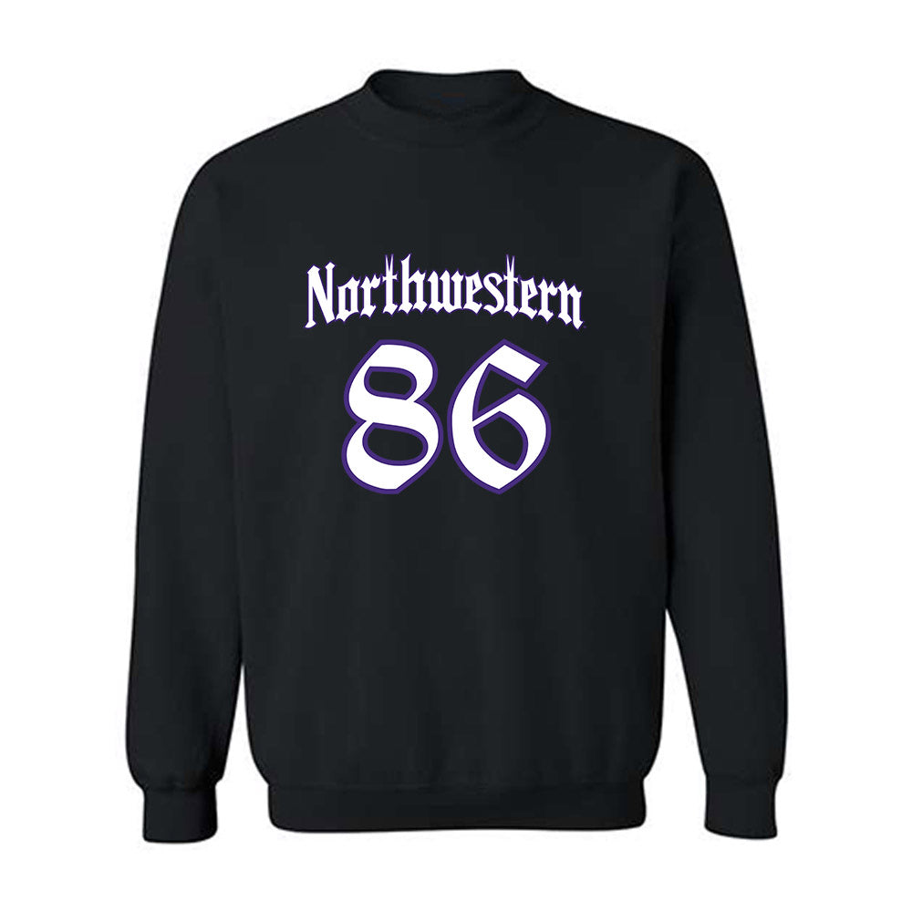 Northwestern - NCAA Football : Alexander Honig - Crewneck Sweatshirt-0