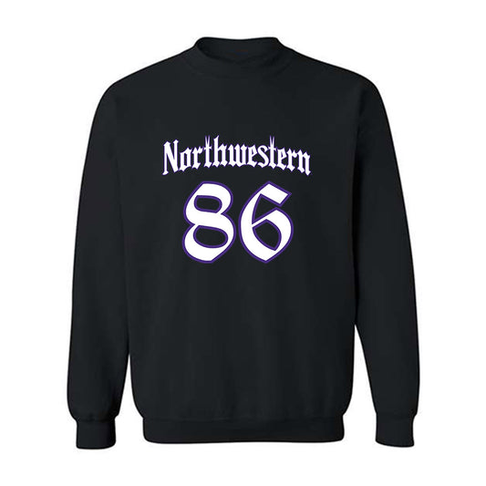 Northwestern - NCAA Football : Alexander Honig - Crewneck Sweatshirt-0