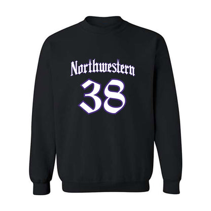 Northwestern - NCAA Women's Lacrosse : Kate Keller - Crewneck Sweatshirt-0
