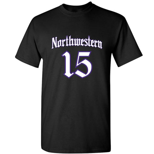 Northwestern - NCAA Baseball : Charlie Caruso - T-Shirt-0