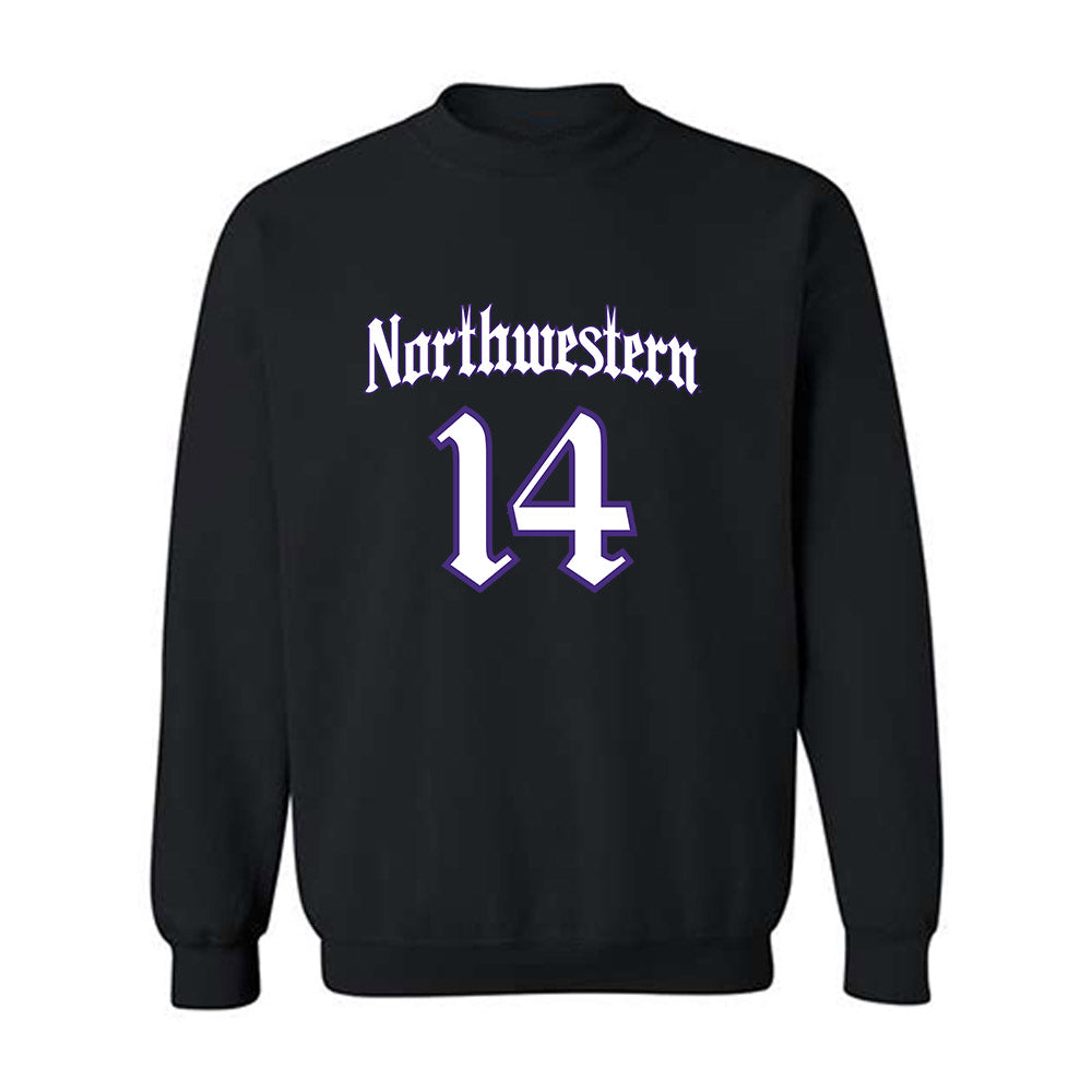Northwestern - NCAA Baseball : Drew Dickson - Crewneck Sweatshirt