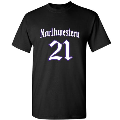 Northwestern - NCAA Baseball : Jack Grunkemeyer - T-Shirt-0