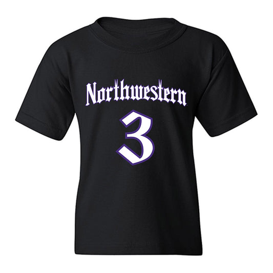 Northwestern - NCAA Women's Soccer : Maddie Finnerty - Youth T-Shirt-0