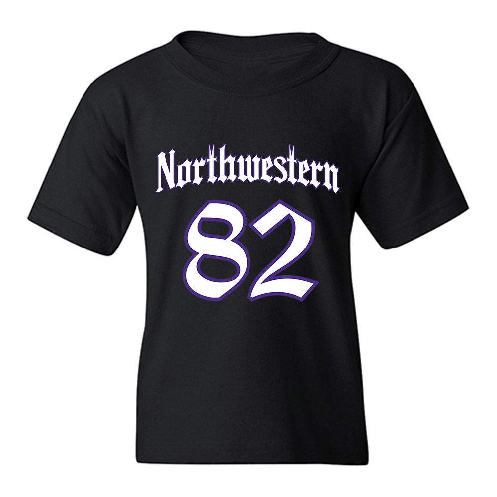 Northwestern - NCAA Football : Braden Blueitt - Youth T-Shirt-0