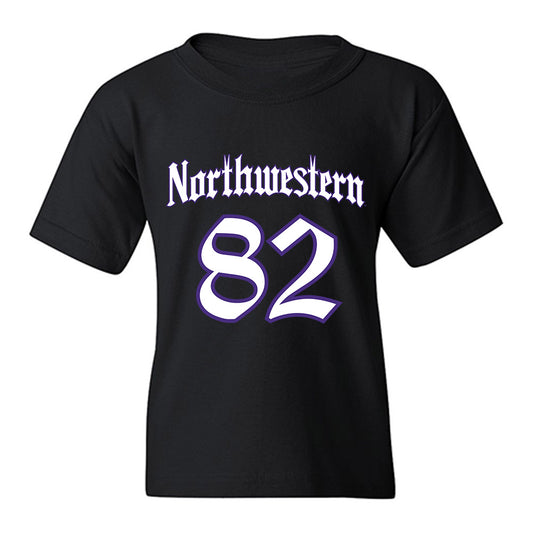 Northwestern - NCAA Football : Braden Blueitt - Youth T-Shirt-0