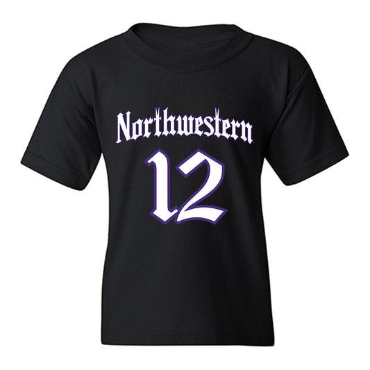 Northwestern - NCAA Women's Volleyball : Mara Stiglic - Youth T-Shirt-0
