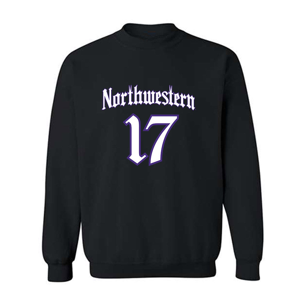 Northwestern - NCAA Women's Soccer : Presley Nevadomsky - Crewneck Sweatshirt-0
