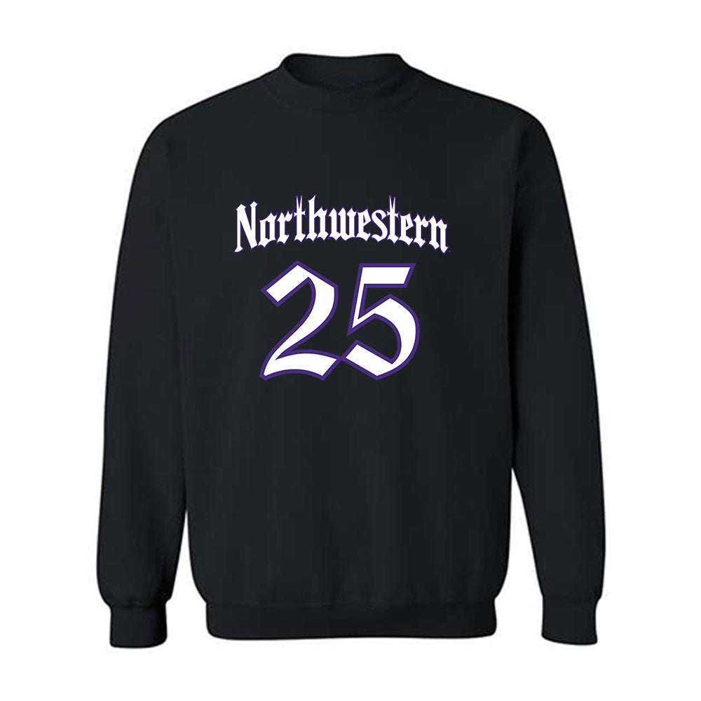 Northwestern - NCAA Women's Volleyball : Campbell Paris - Crewneck Sweatshirt-0