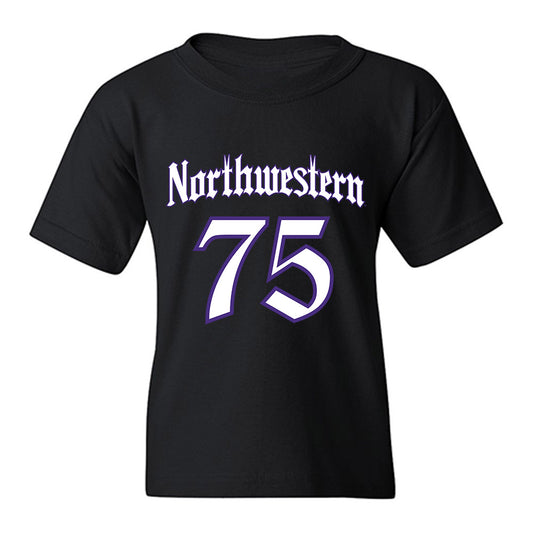 Northwestern - NCAA Football : Arkel Anugwom - Youth T-Shirt-0