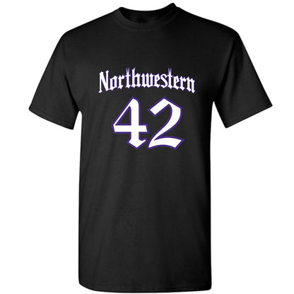 Northwestern - NCAA Football : Nigel Glover - T-Shirt-0