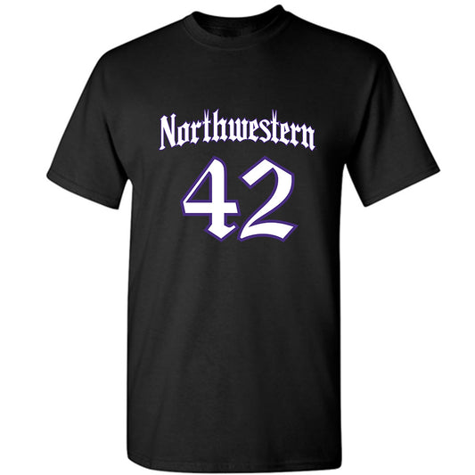 Northwestern - NCAA Football : Nigel Glover - T-Shirt-0
