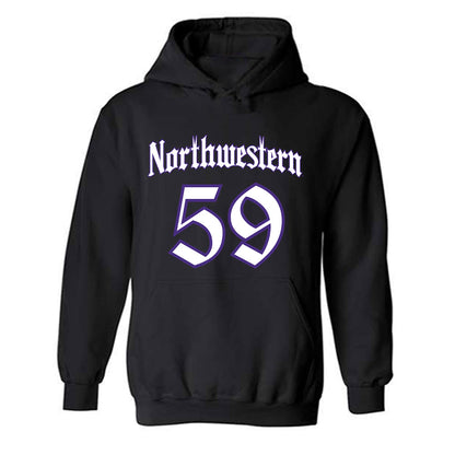 Northwestern - NCAA Football : Glory SW - Hooded Sweatshirt-0