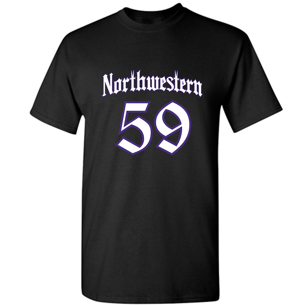 Northwestern - NCAA Football : Glory Stephen-Wangboje - T-Shirt-0